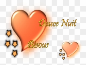 Bonne Soiree Et Belle Nuit Heart Free Transparent Png Clipart Images Download