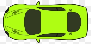 Race Car Racing Cars Clip Art - Car Top View