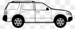 Car Side View Vector