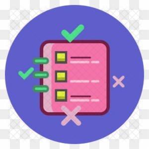 Task, Note Flat Icon - Icon