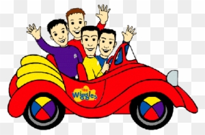 The Wiggles Cartoon Clipart - Wiggles Big Red Car Cartoon