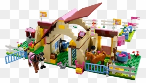 lego friends pony stable