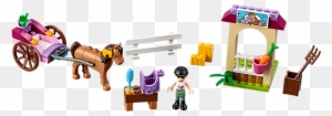 <p>ride With Stephanie In Her Carriage, Then Saddle - Lego Friends Horse Sets