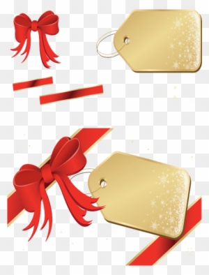 Share This Image - Christmas Gift Tag Vector