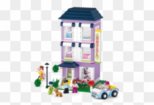 Sluban Building Blocks Girls Dream Serie Hotel