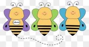Bee Caboose Clip Art - Line Leader Clipart