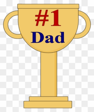 1 Dad Clipart Rh Worldartsme Com American Flag Clip - Number 1 Dad Trophy