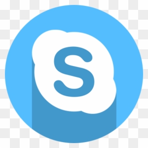 Skype-circle - Social Media Vector Twitter