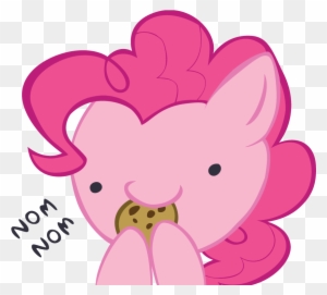 Rainbow Dash Rarity Pinkie Pie Twilight Sparkle Applejack - Pinkie Pie With Cookie
