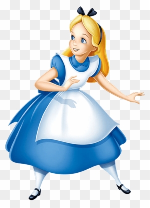 Alice In Wonderland Clipart - Alice Au Pays Des Merveilles - Free