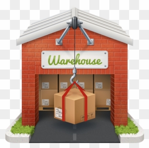 Icon Building Warehouse Icon - Warehouse Icon Png