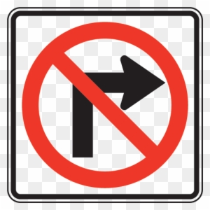 Eu Traffic Sign No Right Turn Royalty Free Vector 交通 標識 右折 禁止 Free Transparent Png Clipart Images Download