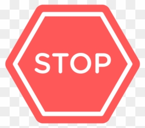 Stop It, Simple, Multicolor Icon - Stop Traffic Sign