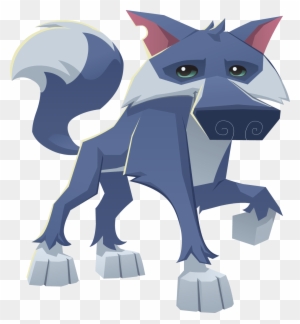 Shocking Wolf Clipart Animal Jam Pencil And In Color - Animal Jam