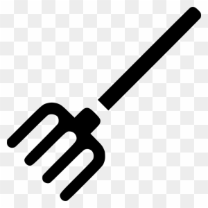 Pitchfork Dig Tool Rake Garden Comments - Spatula Symbol Png