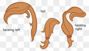 Buttons Mom Hair Vector By Mlp-scribbles - My Little Pony Base Hair
