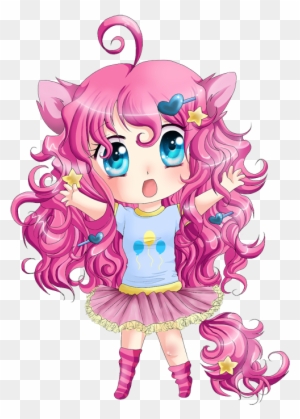 Pinkie Pie By Lulu-fly - Imagenes De Pinkie Pie En Anime - Free Transparent  PNG Clipart Images Download