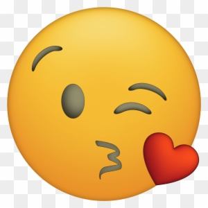Com Wp Content Uploads 2017 06 Kissy Face Emoji Winky Face Png