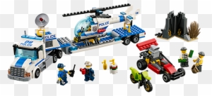 Lego City Police Station 7237 Download - Lego City Helicopter Transporter 60049