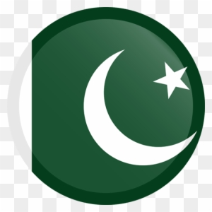 Pakistan Flag Button Round Small European Crypto Bank - Pakistan Flag Png File