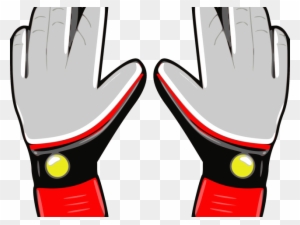 Gloves Clipart Goalkeeper Glove - Clip Art