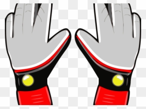 Gloves Clipart Goalkeeper Glove - Clip Art