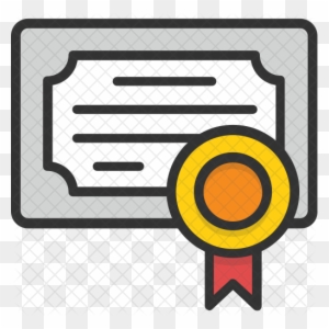 Contract, Education, Degree, Certificate, Diploma, - Certificate Icon @clipartmax.com