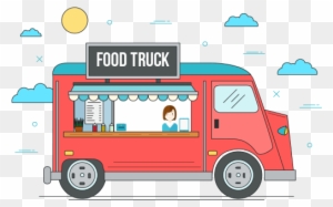 Cartoon Logo Design Food Truck Cartoon Logos And Mascots Food Truck Cartoon Png Free Transparent Png Clipart Images Download