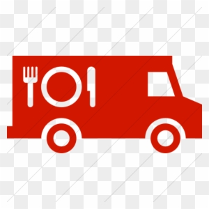 Food Truck Icon - Food Truck Icon White Png