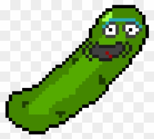 Pickle Rick - Pickle Rick Perler Bead