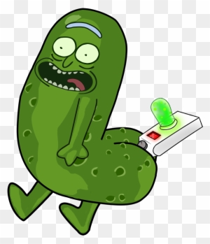 Pickle Rick Dickbutt - Pickle Rick Face Png