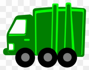 Garbage Truck Vector Art