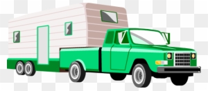 Horse - Truck And Rv Trailer Clipart