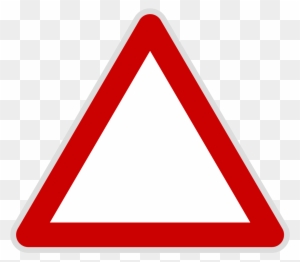 Triangle Clipart Svg - Warning Triangle Sign