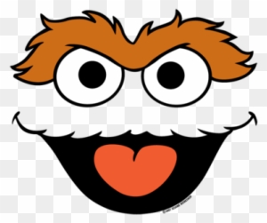 Sesame Street Oscar The Grouch Face Template - Sesame Street Character Faces
