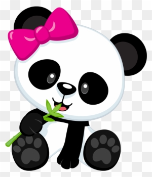 Cute Panda Cartoon Png Clipart Image Imagenes De Pandas Para