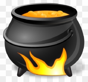 Witches Cauldron Halloween Cartoon Clip Art - Cauldron Cartoon