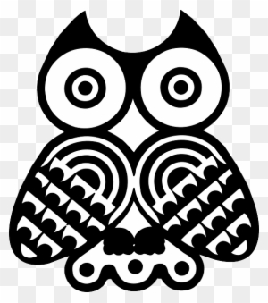 Feathers Eye, Design, Bird, Owl, Style, Wings, Art, - Native American Owl Symbol