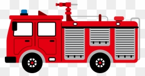 Bombeiros E Polícia - Caminhão De Bombeiro Png