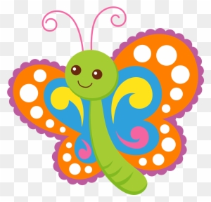 Butterfly Clipart For Kids - Butterfly Cute Clipart