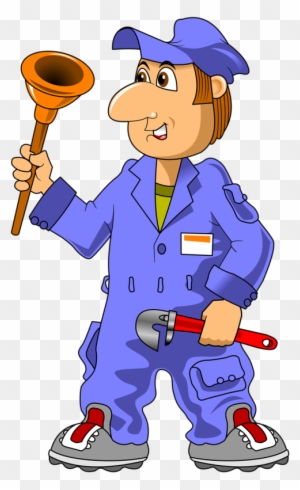 Community Helpers Clipart Plumber