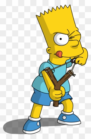 Tricksters Are Boundary Crossers - Bart Simpson Png