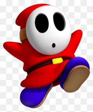 Shy Guy - Super Mario Bros Characters