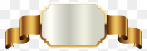 Gold Label Template Transparent Png Clip Art Image - Golden Label Png