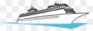 Boat Clipart Transparent Background - Cruise Ship Clip Art