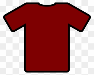 Clip Arts Related To - Red T Shirt Template