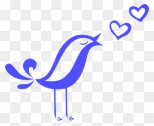 Animal Bird Chirp Cool Remeras Hearts Love - Love Song Clip Art