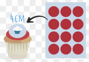 12 Icing Cupcake Toppers - Site Analysis Crowd