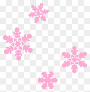Small Clipart Light Pink - Snowflake Clipart