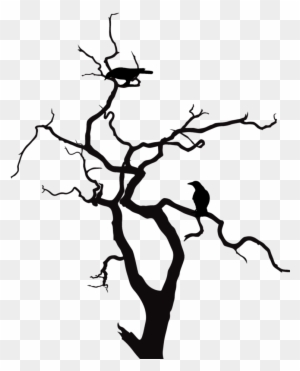 Silhouette Tree Art Clipart Best The Nightmare Before - Creepy Tree Silhouette Png